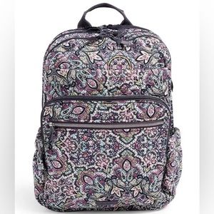 Vera Bradley XL Campus Backpack BonBon Medallion